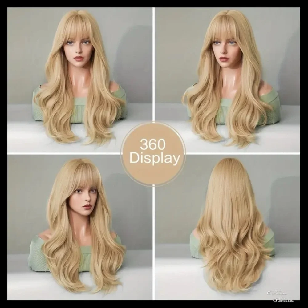 LUXURIOUS HAIR 24” Golden Blonde Wig - Picture 10 of 14